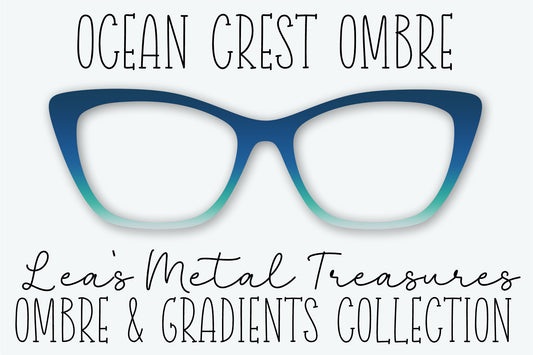 Ocean Crest Ombre Eyewear Frame Toppers
