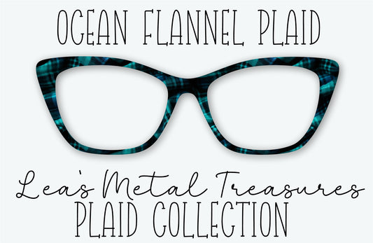 OCEAN FLANNEL PLAID Eyewear Frame Toppers • NOVEMBER 2025 TOPPER OF THE MONTH