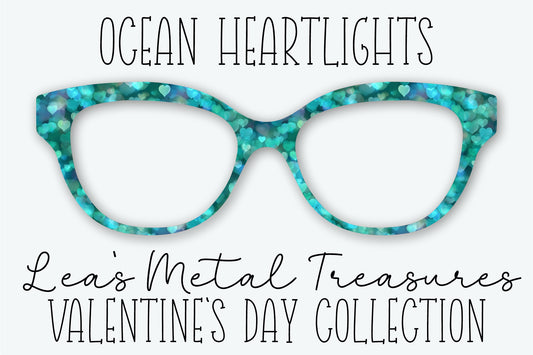 Ocean Heartlights Eyewear Frame Toppers