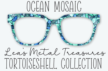 OCEAN MOSAIC Tort Inspired Eyewear Frame Toppers SEPTEMBER 2026 TOPPER OF THE MONTH