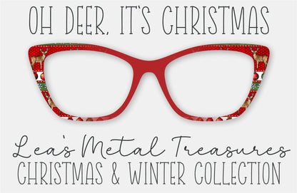 OH DEER, IT'S CHRISTMAS Eyewear Frame Toppers