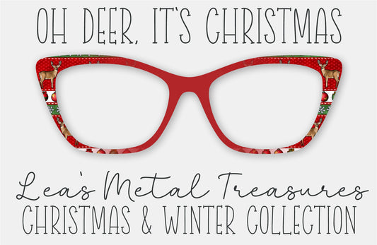 OH DEER, IT'S CHRISTMAS Eyewear Frame Toppers • October 2025 Topper of the Month