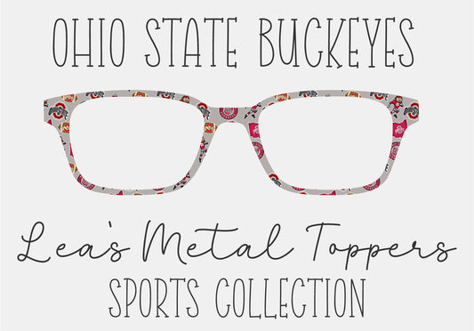 OHIO STATE BUCKEYES Eyewear Frame Toppers COMES WITH MAGNETS