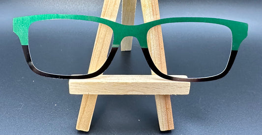 READY TO SHIP CLEARANCE Olive #5 Eyewear Frame Toppers Comes with Magnets