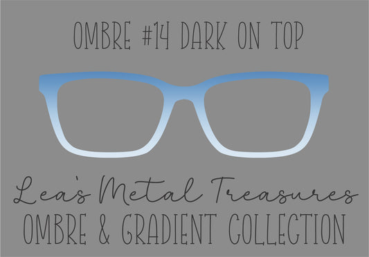 OMBRE 14 DARK ON TOP Eyewear Toppers COMES WITH MAGNETS