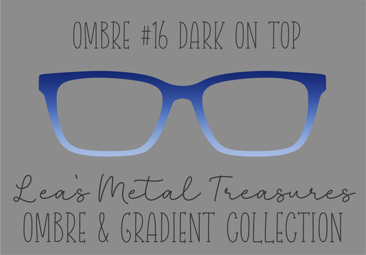 OMBRE 16 DARK ON TOP Eyewear Toppers COMES WITH MAGNETS