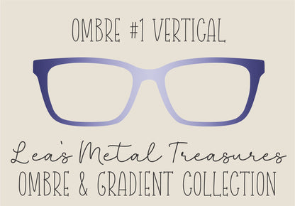 OMBRE 1 VERTICAL Eyewear Toppers COMES WITH MAGNETS