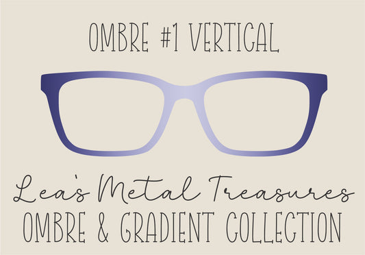 OMBRE 1 VERTICAL Eyewear Toppers COMES WITH MAGNETS