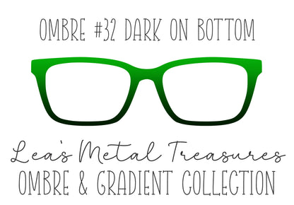 OMBRE 32 DARK ON BOTTOM Eyewear Toppers COMES WITH MAGNETS