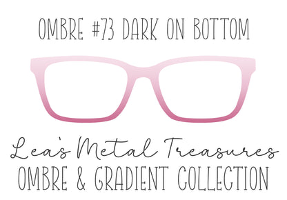 OMBRE 73 DARK ON BOTTOM Eyewear Toppers COMES WITH MAGNETS