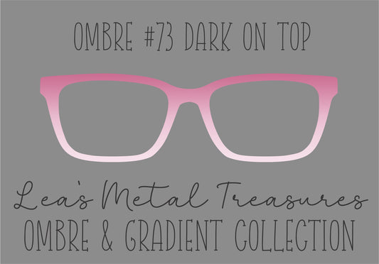 OMBRE 73 DARK ON TOP Eyewear Toppers COMES WITH MAGNETS