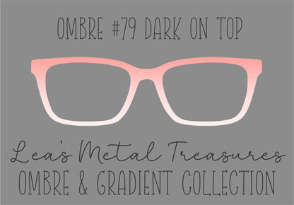 OMBRE 79 DARK ON TOP Eyewear Toppers COMES WITH MAGNETS