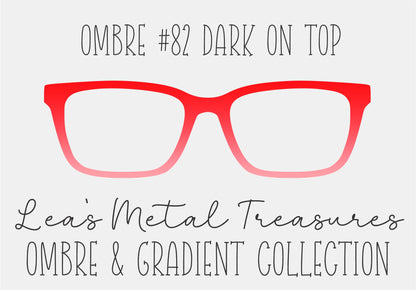 OMBRE 82 DARK ON TOP Eyewear Toppers COMES WITH MAGNETS