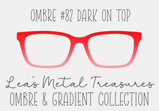 OMBRE 82 DARK ON TOP Eyewear Toppers COMES WITH MAGNETS