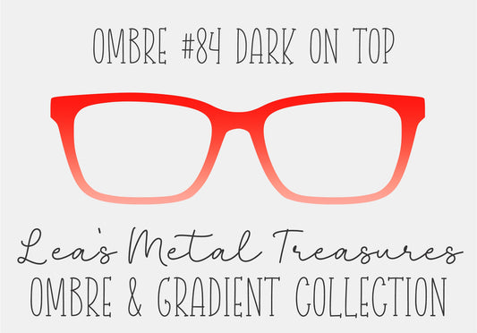 OMBRE 84 DARK ON TOP Eyewear Toppers COMES WITH MAGNETS