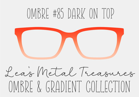 OMBRE 85 DARK ON TOP Eyewear Toppers COMES WITH MAGNETS