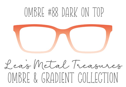OMBRE 88 DARK ON TOP Eyewear Toppers COMES WITH MAGNETS