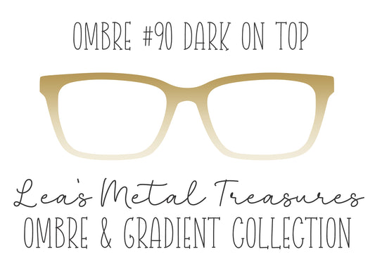 OMBRE 90 DARK ON TOP Eyewear Toppers COMES WITH MAGNETS