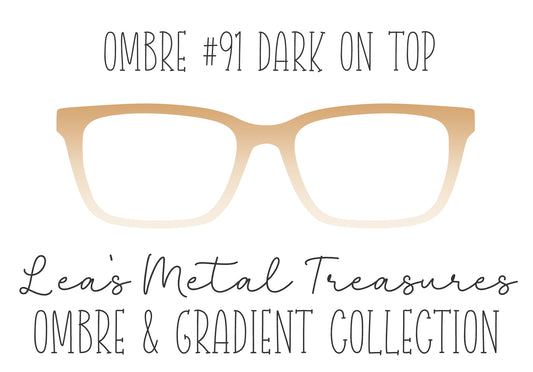 OMBRE 91 DARK ON TOP Eyewear Toppers COMES WITH MAGNETS