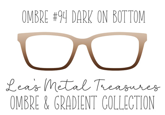 OMBRE 94 DARK ON BOTTOM Eyewear Toppers COMES WITH MAGNETS