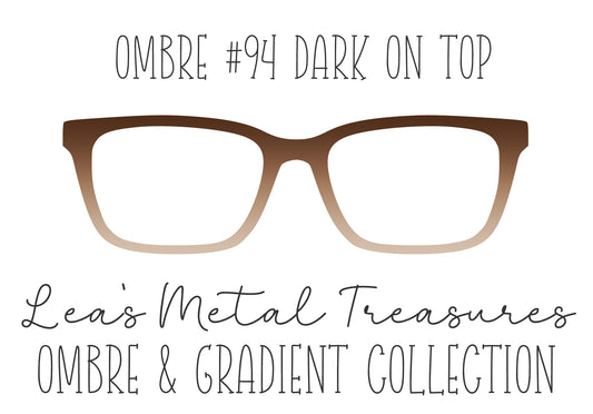 OMBRE 94 DARK ON TOP Eyewear Toppers COMES WITH MAGNETS