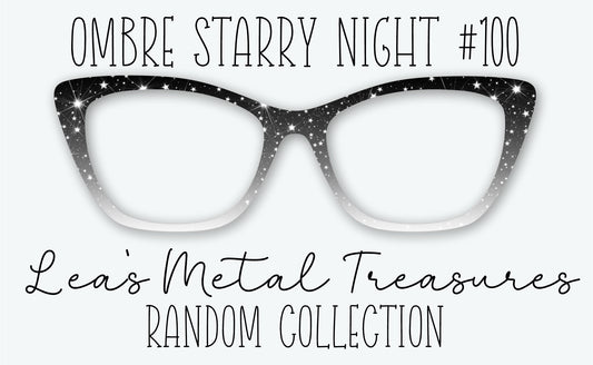 Ombre Starry Night #100 Eyewear Frame Toppers • DECEMBER 2025 TOPPER OF THE MONTH