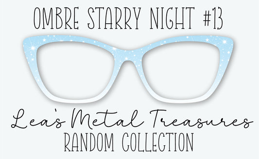 Ombre Starry Night #13 Eyewear Frame Toppers • DECEMBER 2025 TOPPER OF THE MONTH