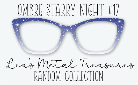 Ombre Starry Night #17 Eyewear Frame Toppers • DECEMBER 2025 TOPPER OF THE MONTH