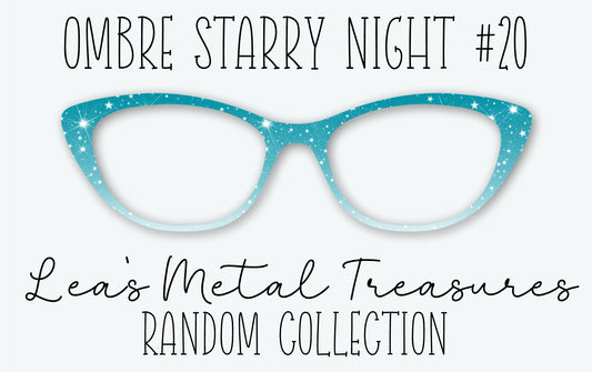 Ombre Starry Night #20 Eyewear Frame Toppers