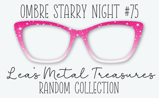 Ombre Starry Night #75 Eyewear Frame Toppers • DECEMBER 2025 TOPPER OF THE MONTH