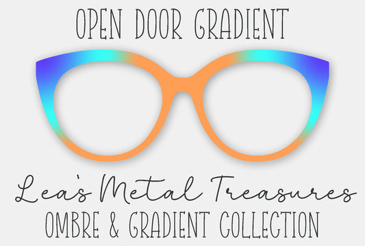 Open Door Gradient Eyewear Frame Toppers