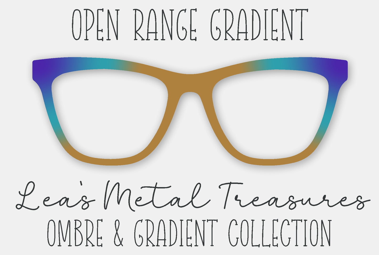Open Range Gradient Eyewear Frame Toppers