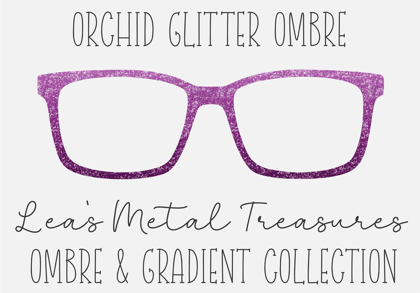 Orchid Glitter Ombre