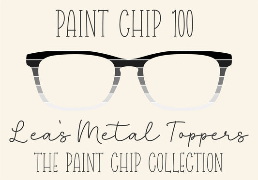 PAINT CHIP VERTICAL 100 Eyewear Frame Toppers COMES WITH MAGNETS