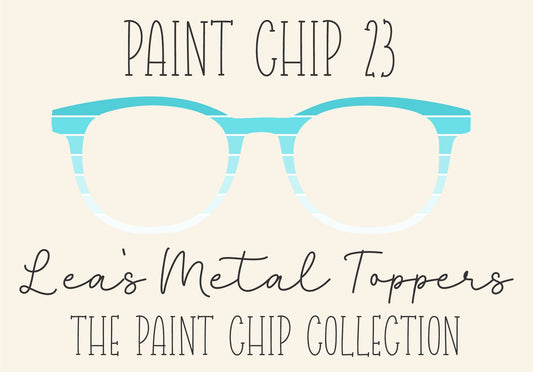 PAINT CHIP 23 Eyewear Frame Toppers COMES WITH MAGNETS