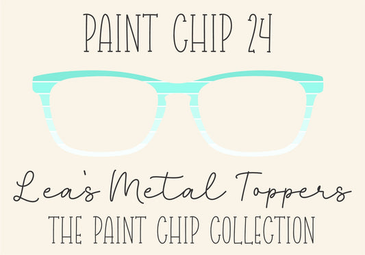 PAINT CHIP 24 Eyewear Frame Toppers COMES WITH MAGNETS