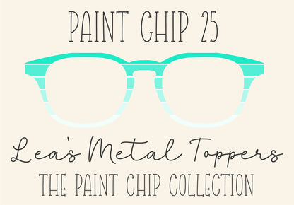 PAINT CHIP 25 Eyewear Frame Toppers COMES WITH MAGNETS