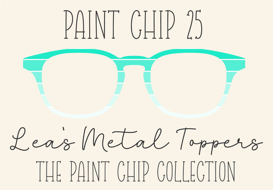 PAINT CHIP 25 Eyewear Frame Toppers COMES WITH MAGNETS