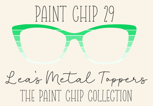 PAINT CHIP 29 Eyewear Frame Toppers COMES WITH MAGNETS