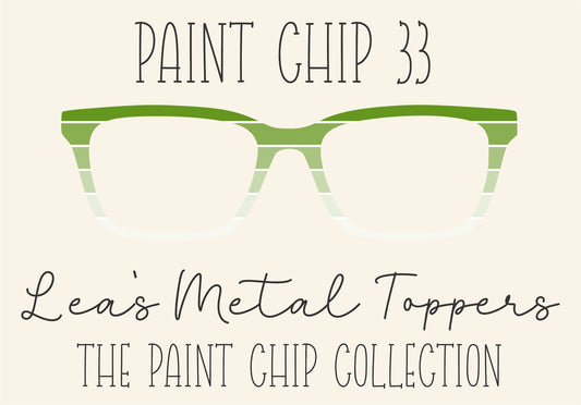 PAINT CHIP 33 Eyewear Frame Toppers COMES WITH MAGNETS