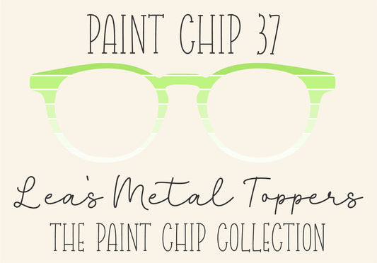 PAINT CHIP 37 Eyewear Frame Toppers COMES WITH MAGNETS