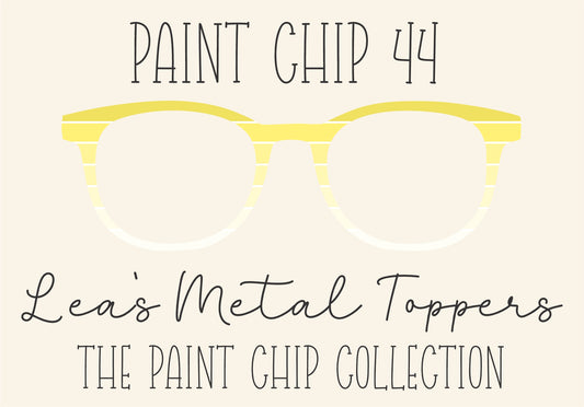 PAINT CHIP 44 Eyewear Frame Toppers COMES WITH MAGNETS