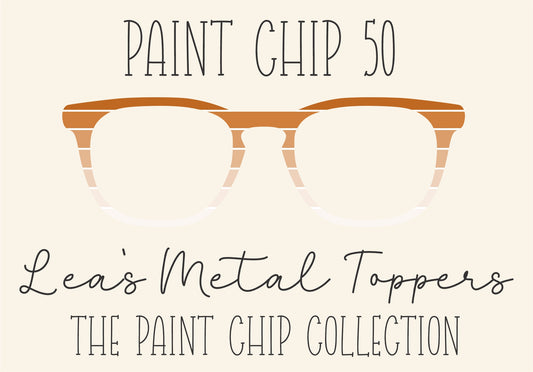 PAINT CHIP 50 Eyewear Frame Toppers COMES WITH MAGNETS