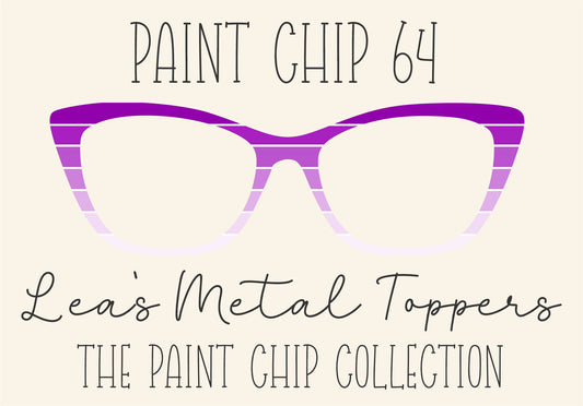 PAINT CHIP 64 Eyewear Frame Toppers COMES WITH MAGNETS