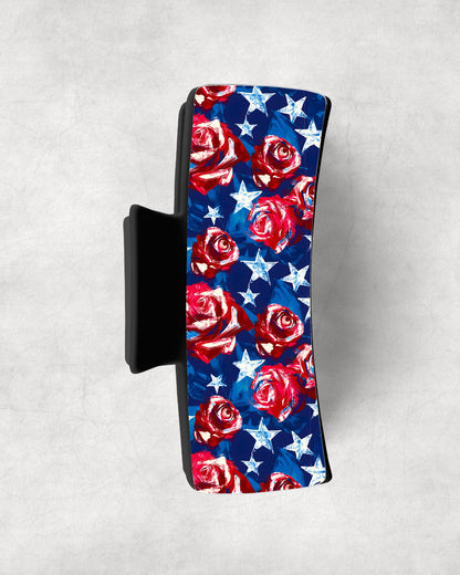Painted Stars and Roses Eyewear Frame Toppers
