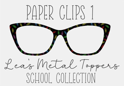 PAPER CLIPS 1 Eyewear Frame Toppers COMES WITH MAGNETS