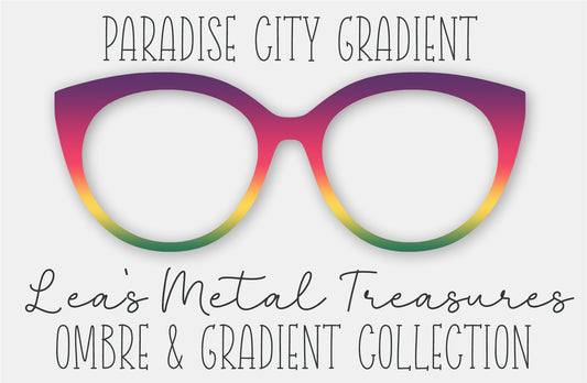 Paradise City Gradient Eyewear Frame Toppers