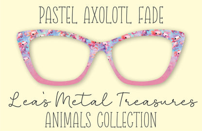 Pastel Axolotl Fade Eyewear Frame Toppers COMES WITH MAGNETS
