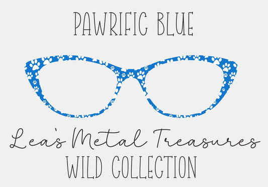 PAWRIFIC BLUE Eyewear Frame Toppers COMES WITH MAGNETS