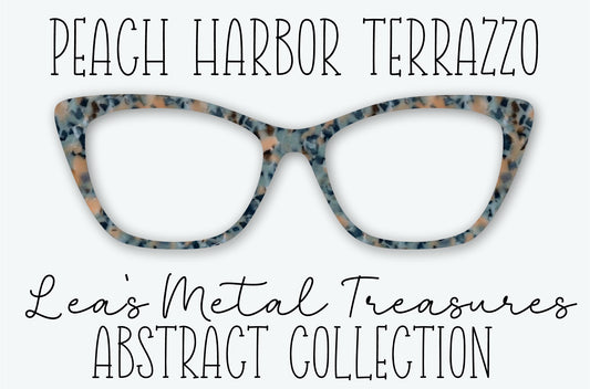 Peach Harbor Terrazzo Eyewear Frame Toppers
